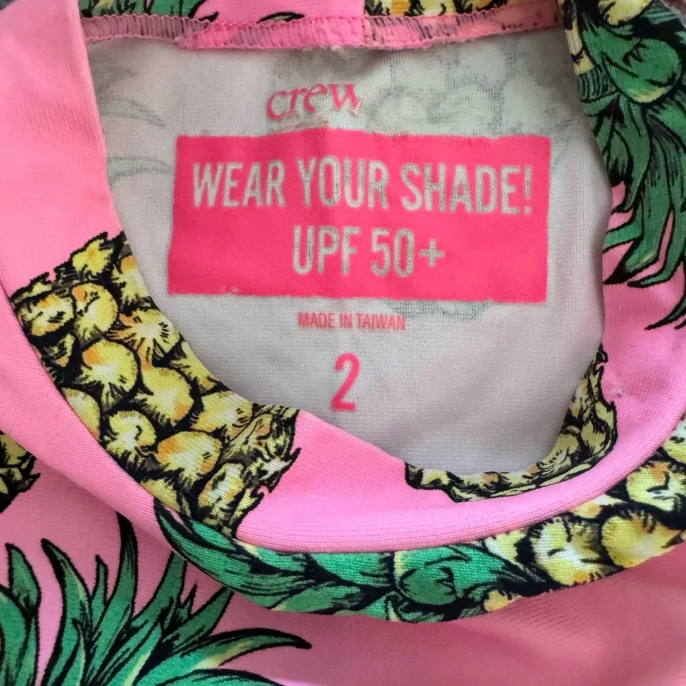crewcuts swim top size 2
